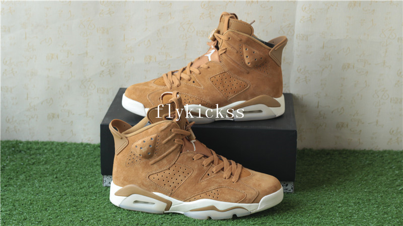 Authentic Air Jordan 6 Golden Harvest